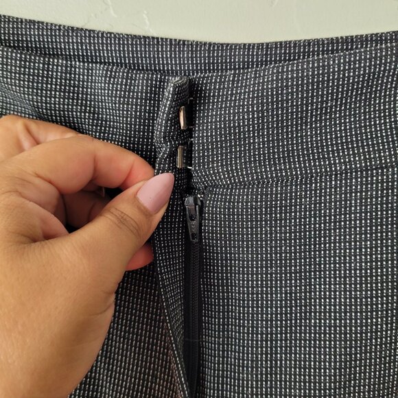 Ann Taylor Factory Straight Leg Black Dress Pants - Picture 7 of 8